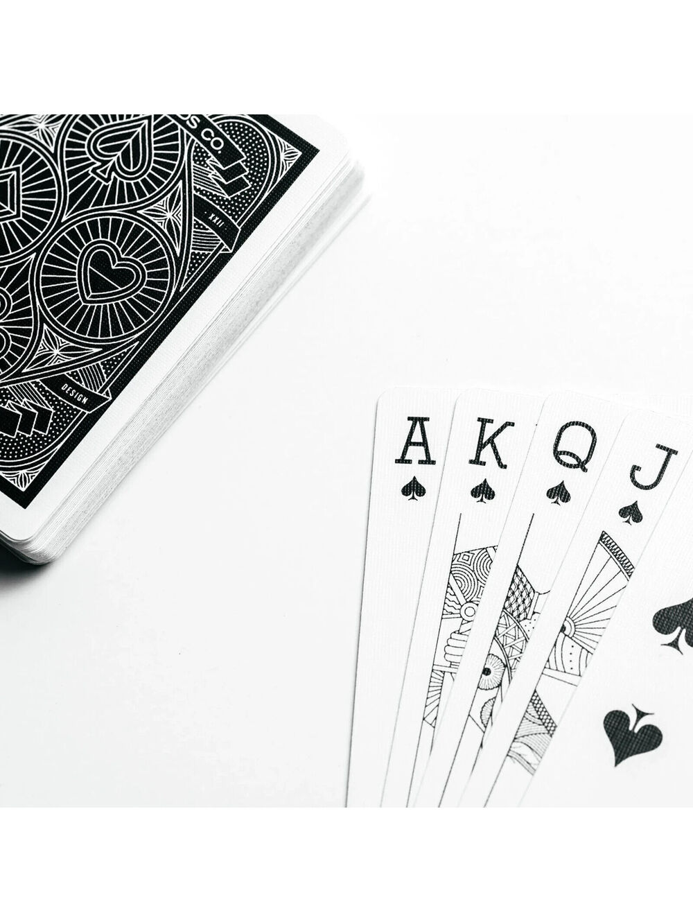 Misc. Goods Co. Black Embossed Premium Quality Playing Cards NEW